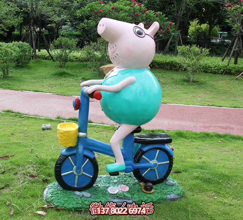 玻璃鋼雕塑裝置，點綴公園景觀