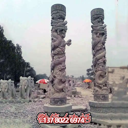 柱石盤龍安全、堅固、節能的柱子